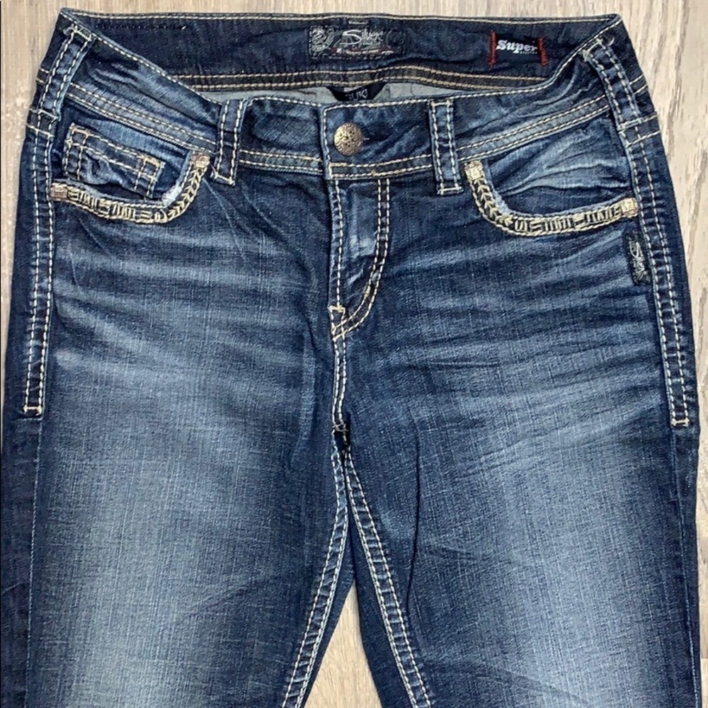 Silver Suki Mid Capri - Picture 4 of 12